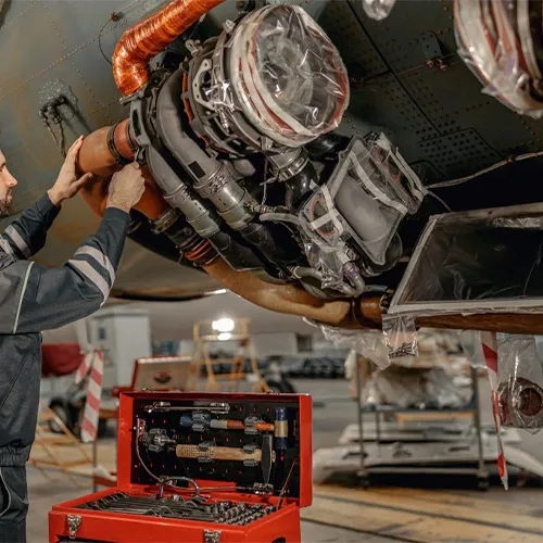Onsite aircraft repair services