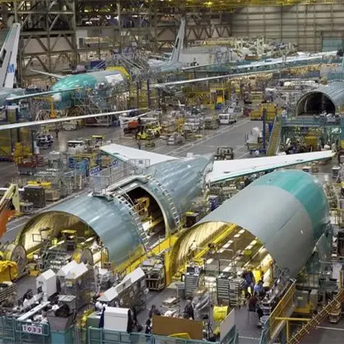 Production of aircraft parts with CNC technology