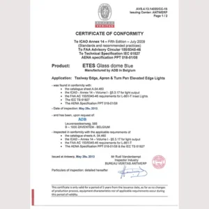 تأمین قطعات با Certificate of Conformity