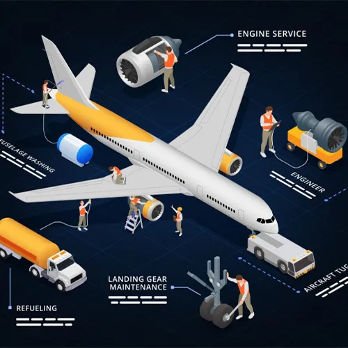 تعمیرات سریع قطعات هوایی برای خطوط هوایی